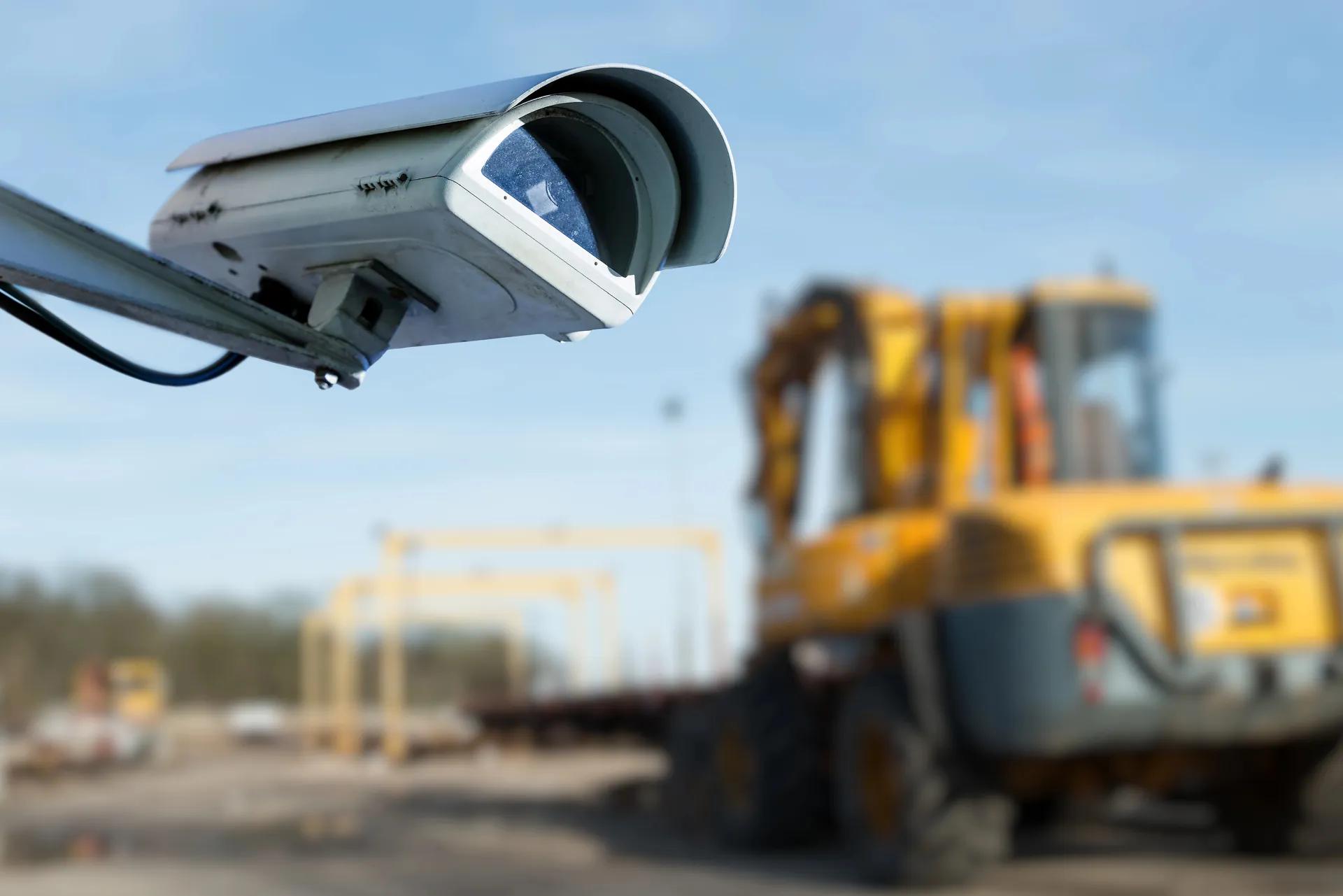 Blink Security cctv tower security support