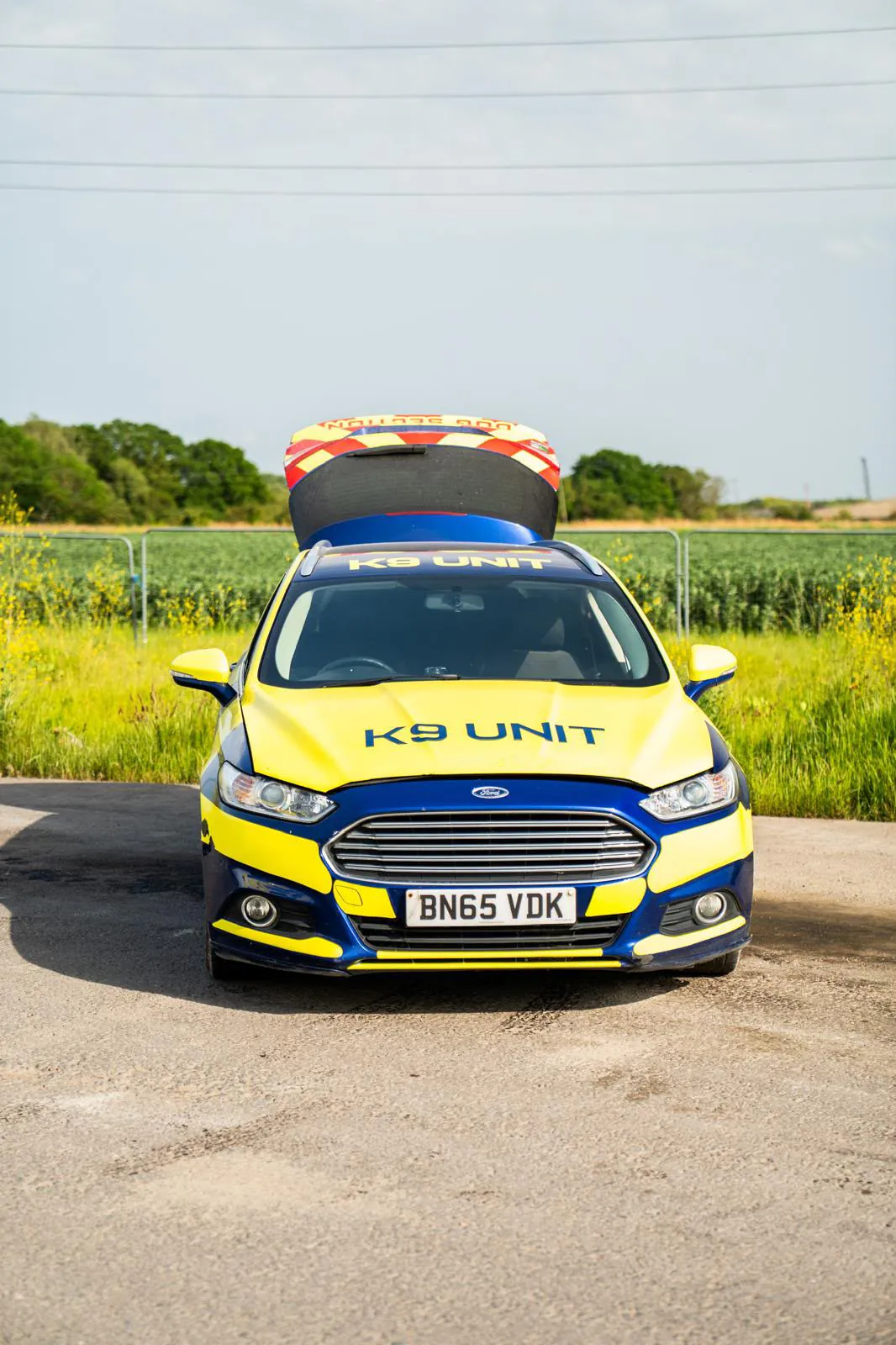 Blink Security drug detection dogs support