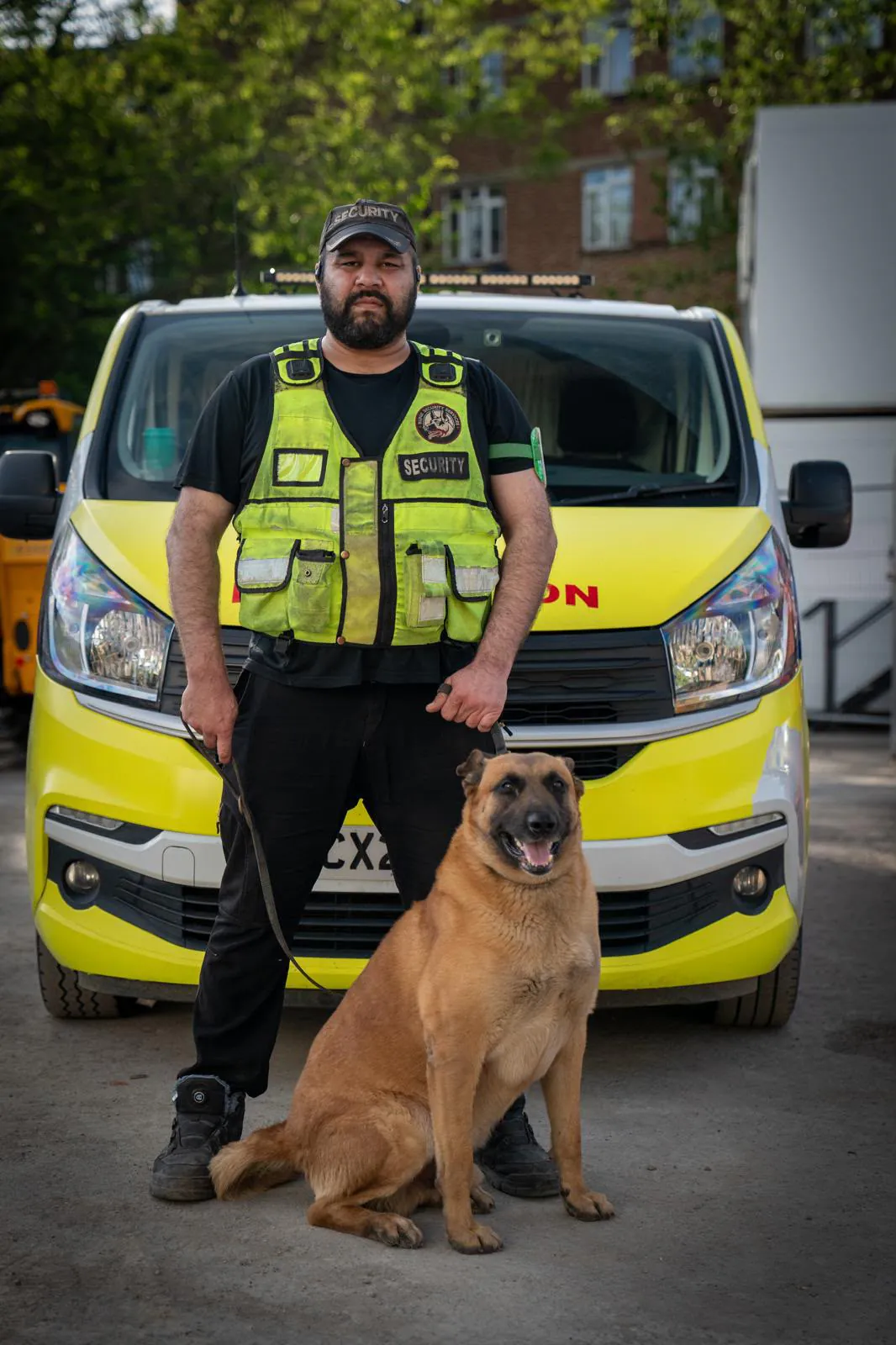Blink Security dog handling team
